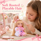 🧸 NIEUW – 53% KORTING | Realistische Pop voor Kinderen | Speels Verzorgen, Knuffelen & Rollenspellen | Leuk als Cadeau
