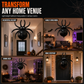 🕷️ Halloween Spinnenballon | Opvallende Feestdecoratie | Grappige & Griezelige Sfeer voor Halloweenfeestjes