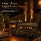 🚂 61% KORTING – Vintage Trein Diffuser | Sfeervol Neveleffect & Warm Vlamlicht | Unieke Decoratie voor Thuis