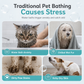 🐾 50% KORTING! Reinigingsmousse zonder Uitspoelen voor Katten & Honden – Eenvoudig in Gebruik | Zachte Formule ✨🛁