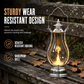 🏮 2+1 GRATIS! Vintage LED Decoratieve Lantaarn – Hittevrije Flikkerende Vlam | Retro Sfeer voor Thuis & Tuin 🕯️✨