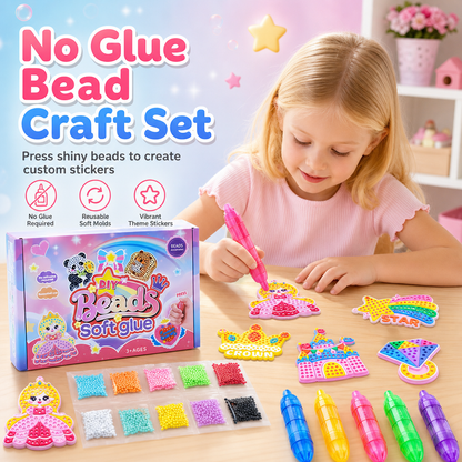 🎅 KOOP 2, KRIJG 1 GRATIS – DIY Kralenkunst voor Feestdagen | Makkelijk Mooie Glitterende Stickers Maken | Stijl naar Keuze