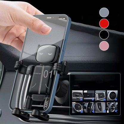 🤖 60% KORTING – 360° Draaibare Autohouder voor Smartphone | Flexibele Klem & Robotdesign | Praktisch voor Dagelijks Gebruik