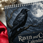 🖤 2027 Wandkalender met Raven | 12 Maanden Vol Mystieke Beelden | Origineel Cadeau voor Liefhebbers van Bijzondere Natuur
