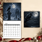 🖤 2027 Wandkalender met Raven | 12 Maanden Vol Mystieke Beelden | Origineel Cadeau voor Liefhebbers van Bijzondere Natuur
