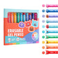 ✨ NIEUW – 60% KORTING | Uitwisbare Gelpennen in Meerdere Kleuren | Schrijf, Wis & Schrijf Opnieuw | Voor Dagelijks Gebruik
