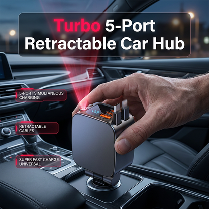 🚗 50% KORTING – Multifunctionele Auto-oplader | Voor Telefoon, Tablet & Andere Apparaten | Snel en Praktisch Opladen