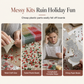 🎄 KOOP 2, KRIJG 1 GRATIS – Kerstparelkunst DIY Set | Maak Zelf een Feestelijk Hangornament | Creatief & Sfeervol voor Thuis