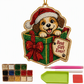 🎄 KOOP 2, KRIJG 1 GRATIS – Kerstparelkunst DIY Set | Maak Zelf een Feestelijk Hangornament | Creatief & Sfeervol voor Thuis