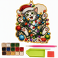 🎄 KOOP 2, KRIJG 1 GRATIS – Kerstparelkunst DIY Set | Maak Zelf een Feestelijk Hangornament | Creatief & Sfeervol voor Thuis