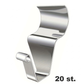 🏠 Bespaar 50%! 🔩 304 roestvrijstalen vinyl gevelplankhaken – Heavy-duty & te monteren zonder boren ✨