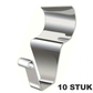 🏠 Bespaar 50%! 🔩 304 roestvrijstalen vinyl gevelplankhaken – Heavy-duty & te monteren zonder boren ✨