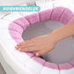 Zachte Gebreide Toiletbrilbeschermer met Handvat – Extra Comfort voor je Badkamer | 1+1 Gratis