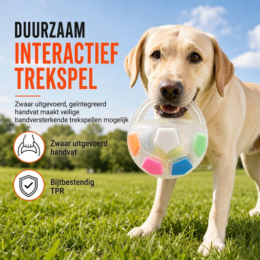 Interactieve Hondenvoetbal met Grijplussen – Voor Speelse Momenten met je Hond | 60% Korting