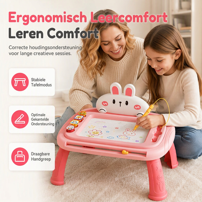 🎄 60% KORTING – Magnetische Tekentafel voor Kinderen | 4 Kleuren, Geen Verf Nodig & Steeds Opnieuw Tekenen