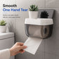 🎁 Kerstspecial: 60% KORTING – 2-in-1 Toiletrolhouder en Tissuedispenser | Wandmontage zonder Boren, met Opbergruimte