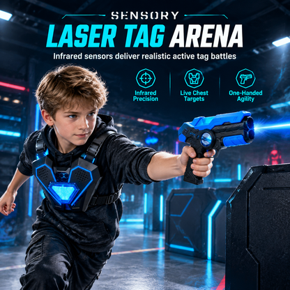🎄 Kerstdeal: 60% KORTING! Lasergame Speelgoedpistool voor Kinderen – Veilig Infrarood, Licht & Geluid | Klaar om te Spelen, Geen Extra Accessoires Nodig 🎁