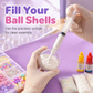 📢📢50% KORTING !! ⏰🧪DIY-set om knijpballen te maken – meng kleurrijke klei en glinsterende vulmaterialen, lekvrij en langzaam opzwellend plezier. Knutselen zonder geknoei voor kinderen! 🎨✅