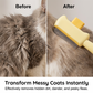 🐾 Zelfreinigende Vlooienkam voor Honden & Katten – Met Één Druk op de Knop Schoon | Verwijdert Losse Haren & Voorkomt Klitten | 60% KORTING! ✨