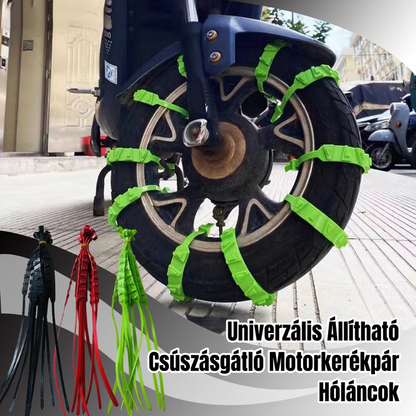 🎁 Winterdeal: 60% KORTING! Antislipkettingen voor Motor & Voertuig – Universeel Verstelbaar, Ideaal voor Nood & Off-Road | Geen Extra Douanekosten ❄️