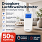 🏡 Draagbare Luchtkwaliteitsmeter Met Formaldehyde-Meting – Controleer De Lucht In Huis Binnen Enkele Seconden